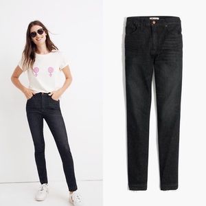 Madewell 26 Tall 10" High-Rise Skinny Jeans